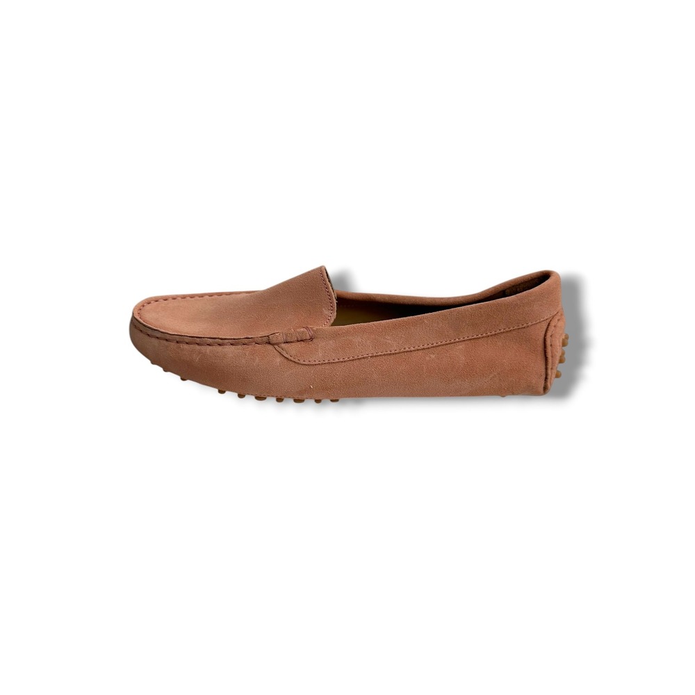 M.Gemi The Felize Suede Driving Loafers Blush Pink Made in Italy Womens 38